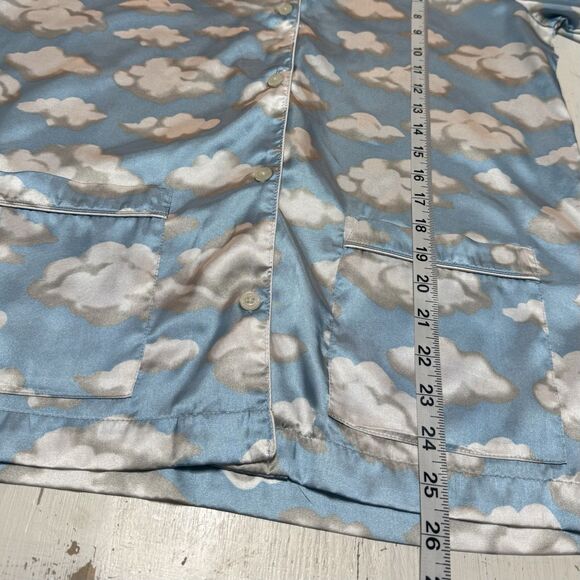 Nick & Nora Blue Cloud Pajama Top - Picture 9 of 13